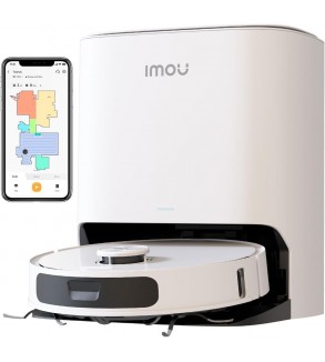 Imou Robot Aspirapolvere RV3 con autosvuotamento e serbatoio automatico acqua 5l
