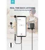 Microfono per Smartphone a filo con connettore Jack 3,5mm