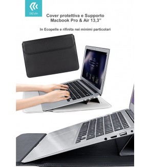 Cover protettiva per Macbook Pro e Air 13,3 2020 colore Nera