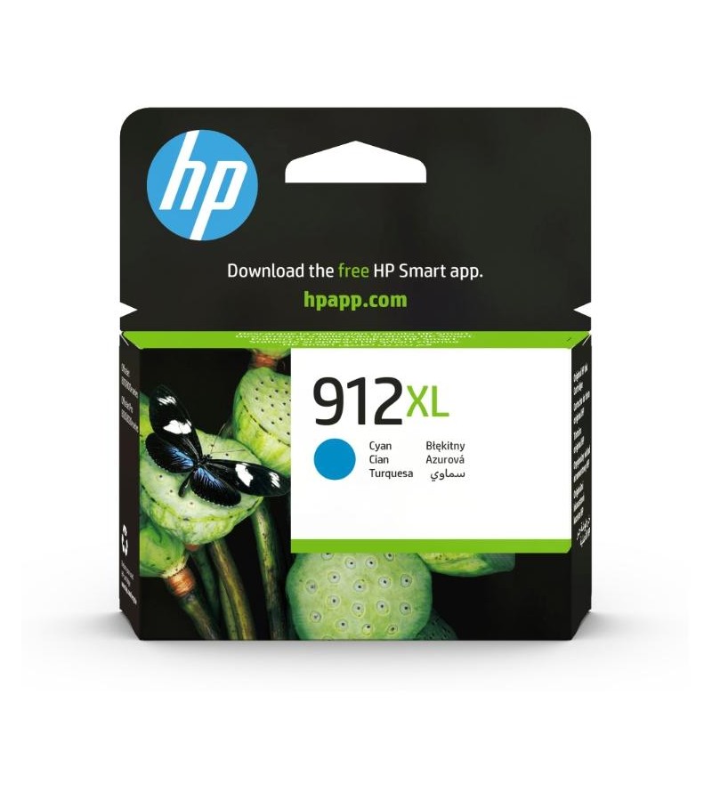 CARTUCCE ORIGINALE HP 912XL CYAN ALTA CAP