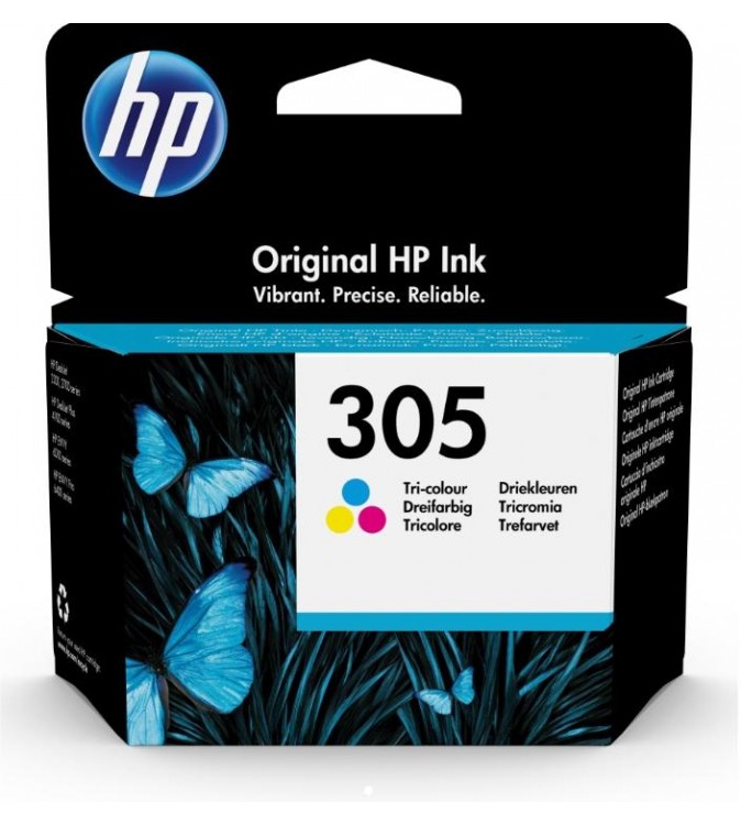 CARTUCCE ORIGINALE HP 305 TRICOLOR