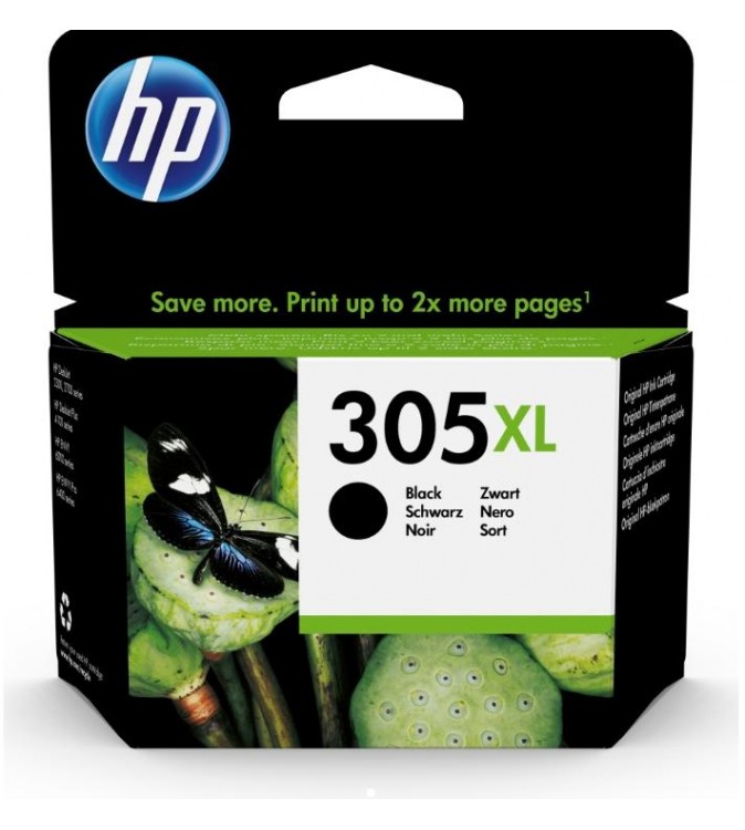CARTUCCE ORIGINALE HP 305XL NERA