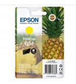 CARTUCCE ORIGINALE EPSON INK ANANAS YELLOW 604