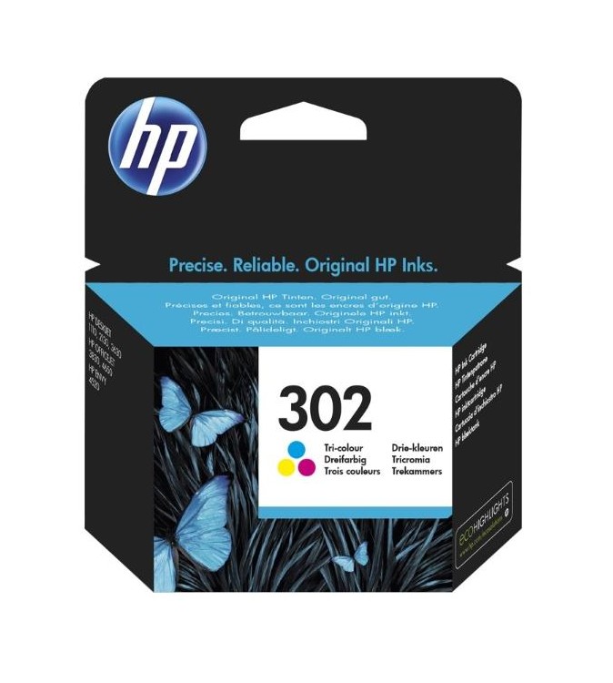 CARTUCCE ORIGINALE HP 302 TRI-COLOR 