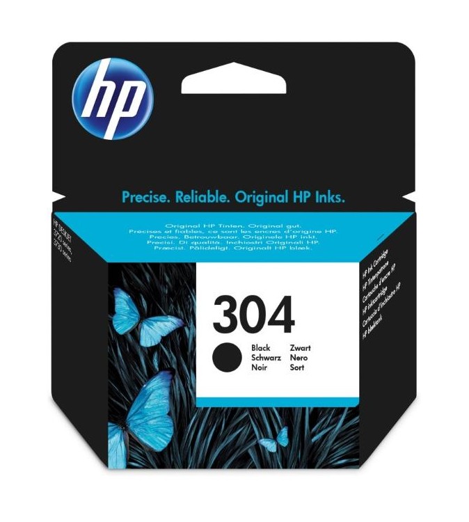 CARTUCCE ORIGINALE HP 304 NERO