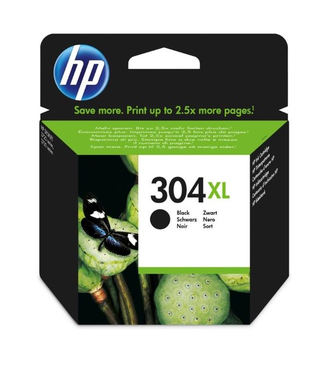 CARTUCCE ORIGINALE HP 304XL NERO