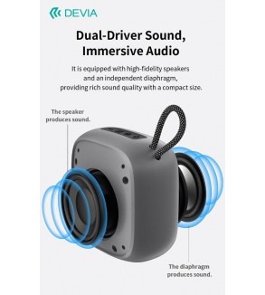 Altoparlante Bluetooth V5,3 Lite2 5 Watt EM501 Blu