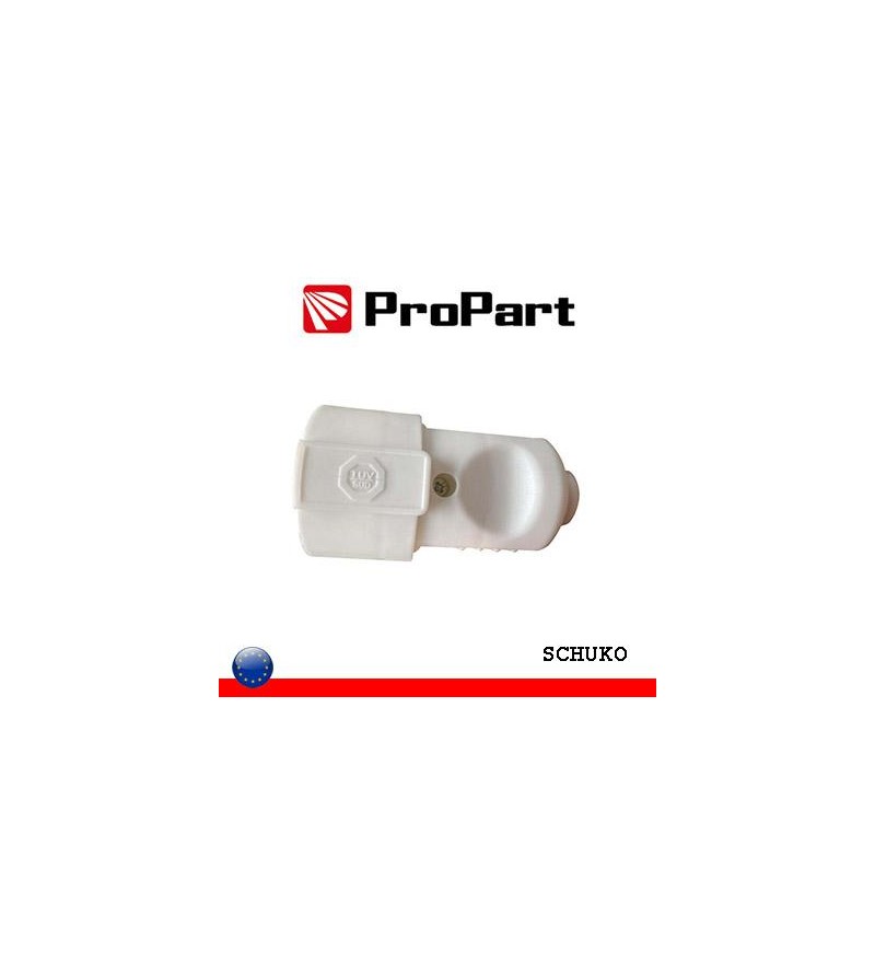 Presa Schuko 2P+T 16A polybag