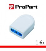 Presa 10/16A 2P+T polybag
