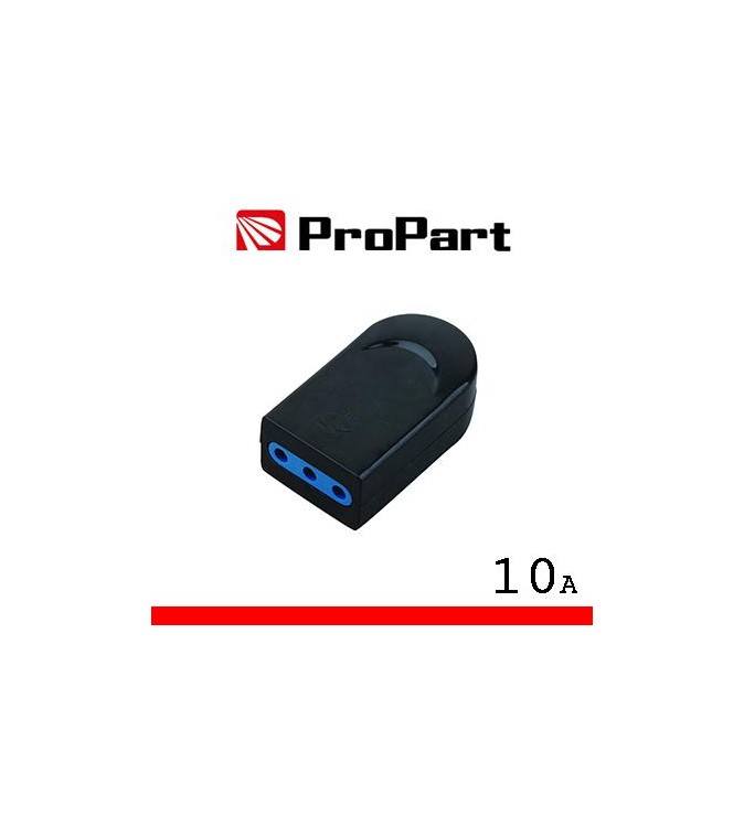 Presa 10A 2P+T nera polybag