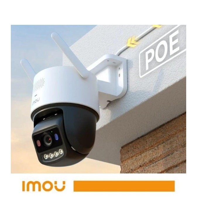 Imou Titan Pro - Telecamera di sicurezza PTZ 6MP 3K+ Wi-Fi AOR - Wi-Fi POE
