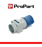 Adattatore triplo Spina ind.16A 2P+T 220-250V-Schuk/Bip IP44