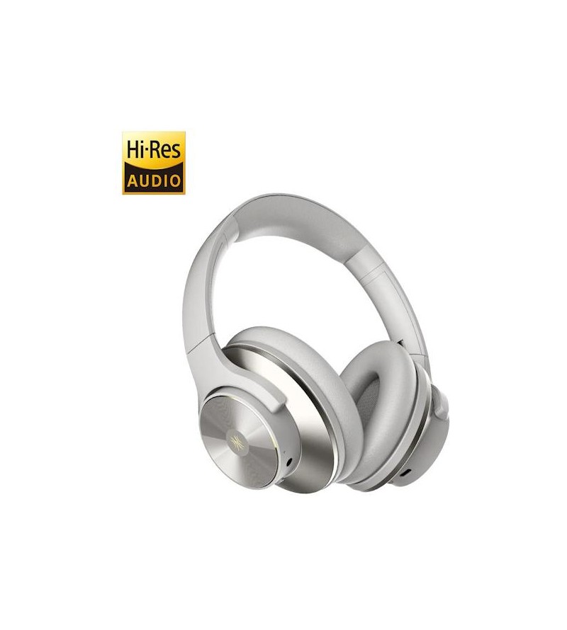OneOdio Focus A10 Bianco Hi-Res Cuffie DJ Wireless c/Cancellazione Attiva Rumore