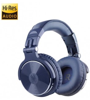 OneOdio Studio Pro 10 Hi-Res Cuffie DJ Cablate c/ Shareporte e Microfono Blue