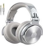OneOdio Studio Pro 10 Hi-Res Cuffie DJ Cablate c/ Shareporte e Microfono Silver