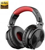 OneOdio Studio Wireless C Hi-Res Cuffie DJ Bluetooth 5.0 Red/Black