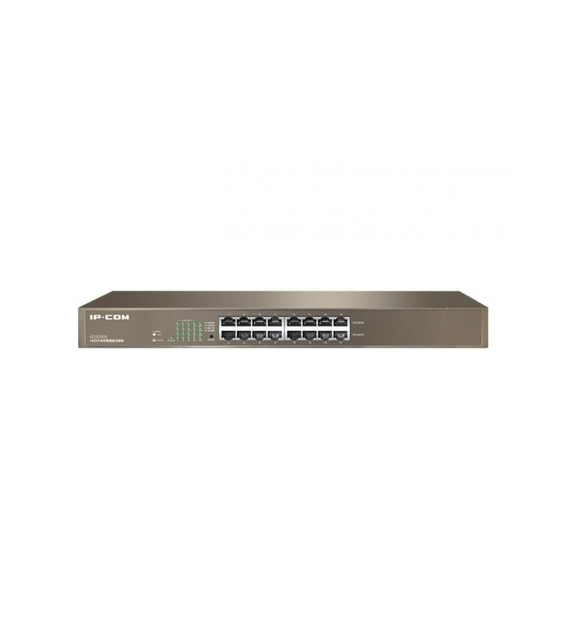IP-COM Switch Gigabit - 16 porte (Rack) | G1016G
