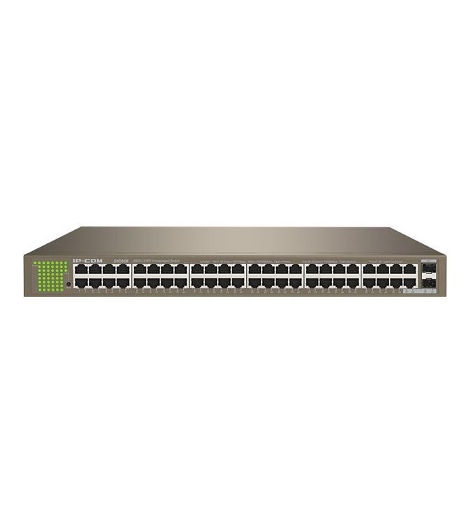 IP-COM Switch Gigabit - 50 porte (48 GE + 2 SFP) (Rack) | G1050F