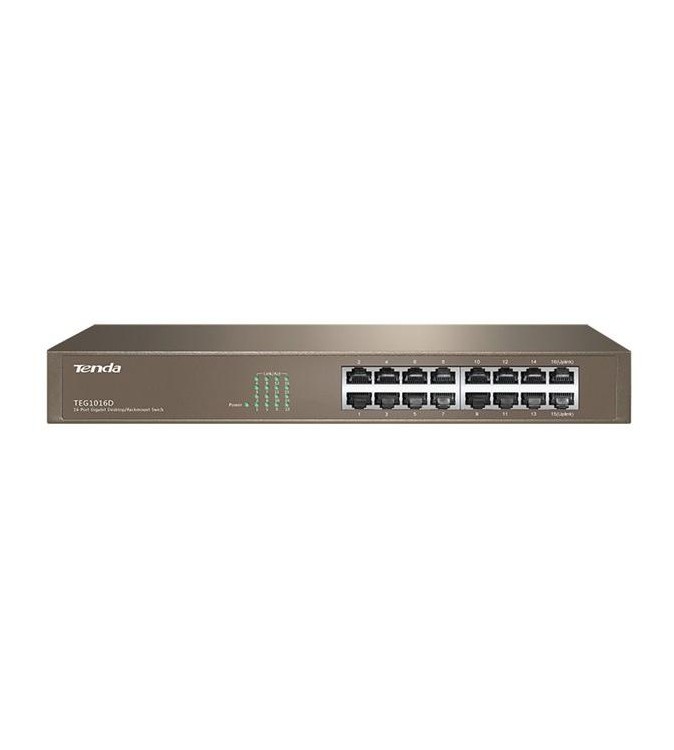 Tenda Switch Gigabit - 16 porte (Rack/Desktop) | TEG1016D