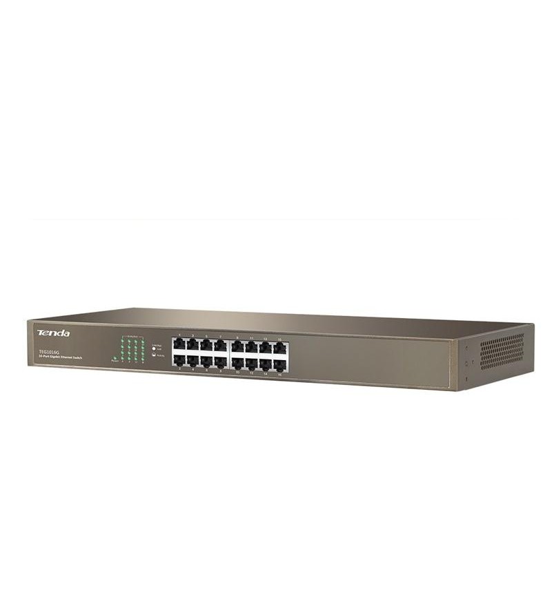 Tenda Switch Gigabit - 16 porte (Rack) | TEG1016G