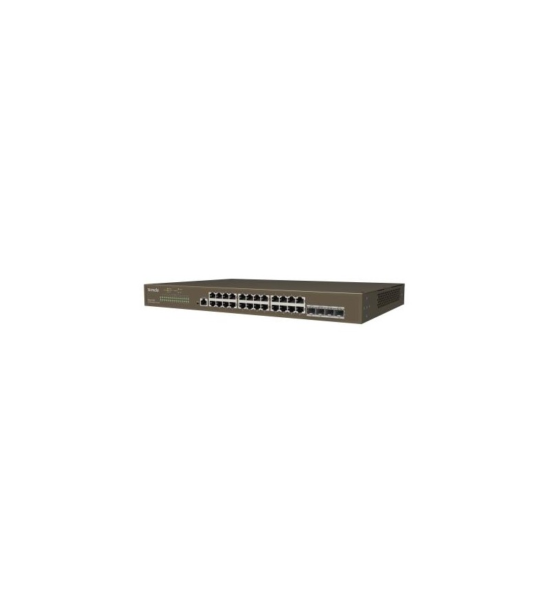 Tenda Switch Gigabit gestito L2 - 28 porte (24 GE + 4 SFP) | TEG3328F