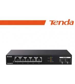 Tenda Switch 2.5G - 7 porte (5 porte 2.5GE + 2 porte 10G SFP+) Desktop | TEM2007X