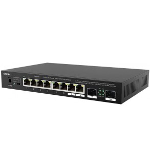 Tenda Switch 2.5G - 10 porte (8 porte 2.5GE + 2 SFP) Desktop | TEM2010F