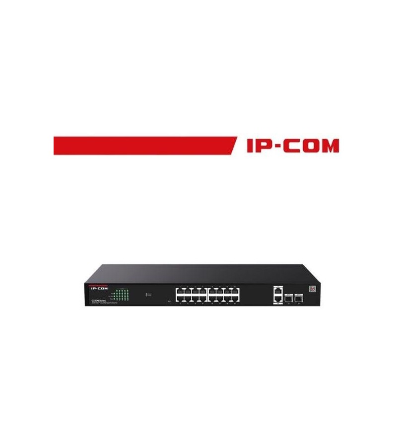 IP-COM Switch Giga PoE cloud managL2-20port(16GE PoE+2GE+2SFP)P | G2220P-16-250W