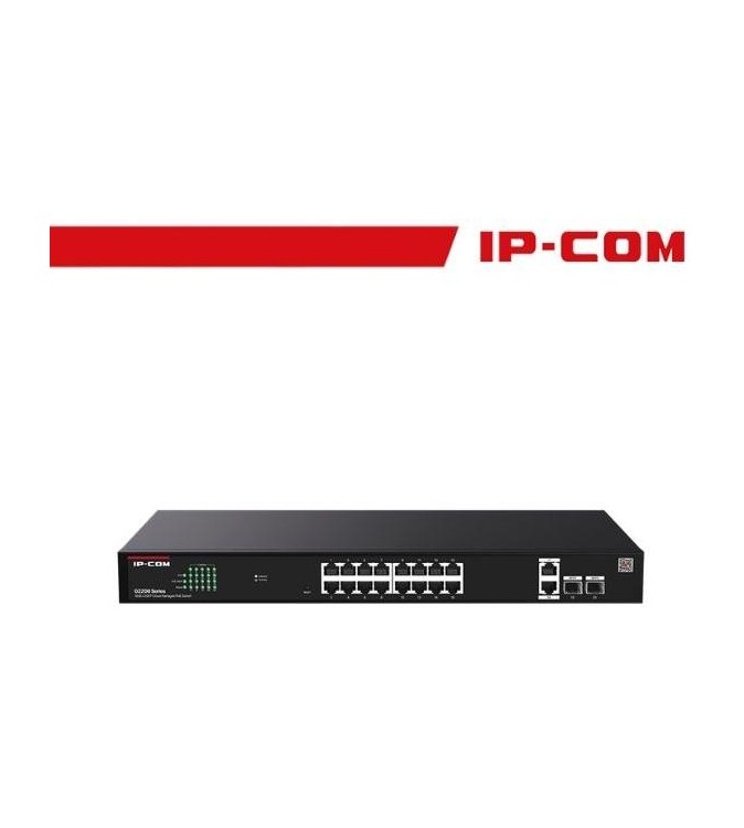 IP-COM Switch Giga PoE cloud managL2-20port(16GE PoE+2GE+2SFP)P | G2220P-16-250W