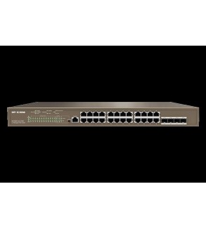 IP-COM Switch Gigab PoE cloud manag L3-28port(24GE PoE+4SFP)Pro | G5328P-24-410W