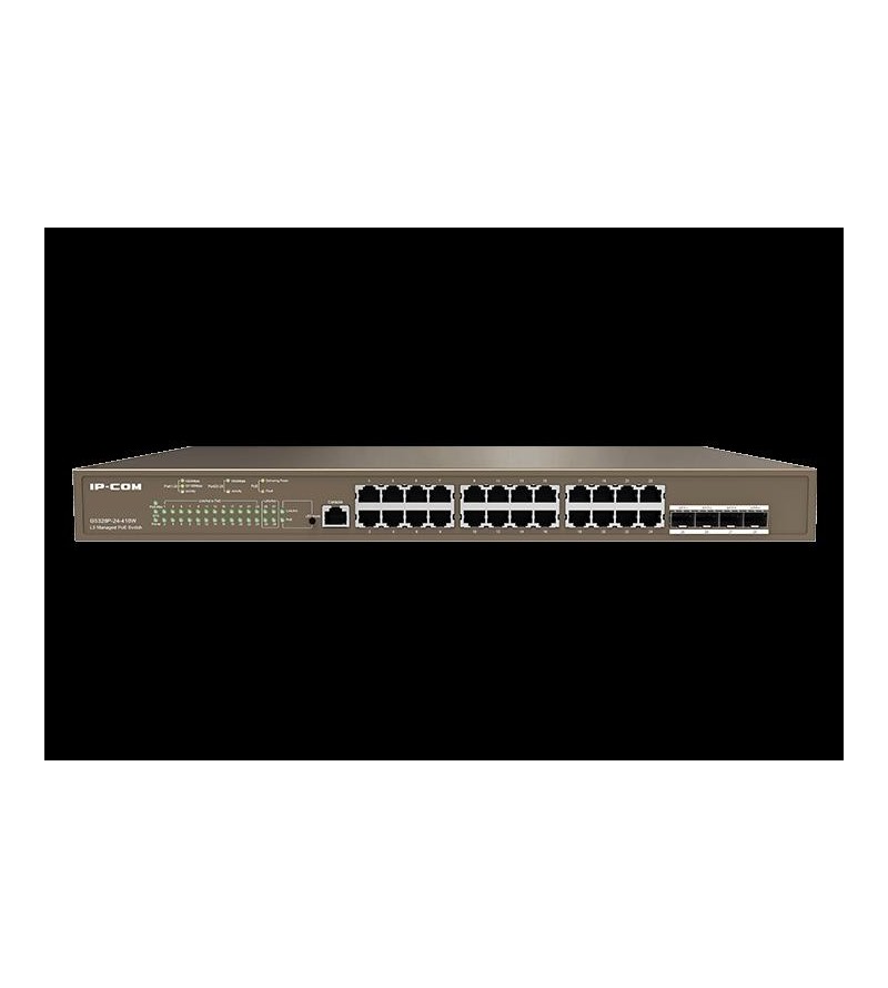 IP-COM Switch Gigab PoE cloud manag L3-28port(24GE PoE+4SFP)Pro | G5328P-24-410W