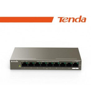 Tenda Switch Fast PoE - 9 porte (8 FE PoE + 1 FE) | TEF1109P-8-63W