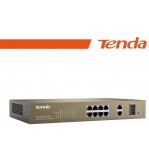 Tenda Switch PoE Desktop Smart 8 Porte 10/100Mb+2Gb+2SFP - EOL | TEF1210P-8-150W