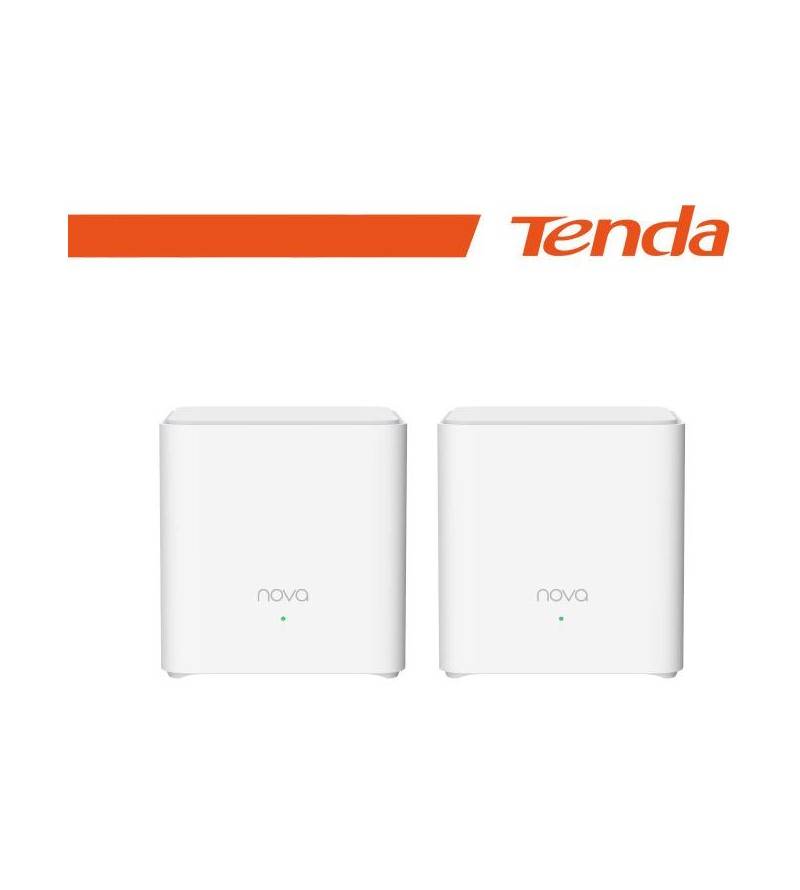 Tenda Sistema Mesh Wi-Fi 6(AX1500) 2port GE-Kit 2 pz(fino 200 m²) | EX3(2-pack)