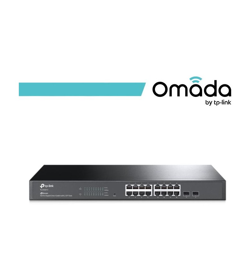 Omada Switch Smart 16 Porte Gigabit + 2 slot SFP - SG2218