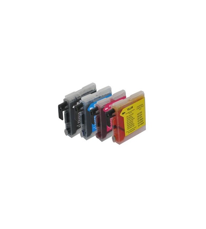 28ML Brother Comp LC51 LC970 LC1000 Magente Alta Capacit