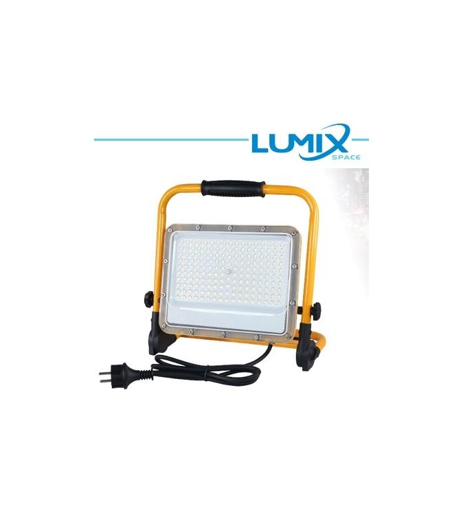 Faretto LED da lavoro 100W - 10.000lm IP65 - cavo 2m