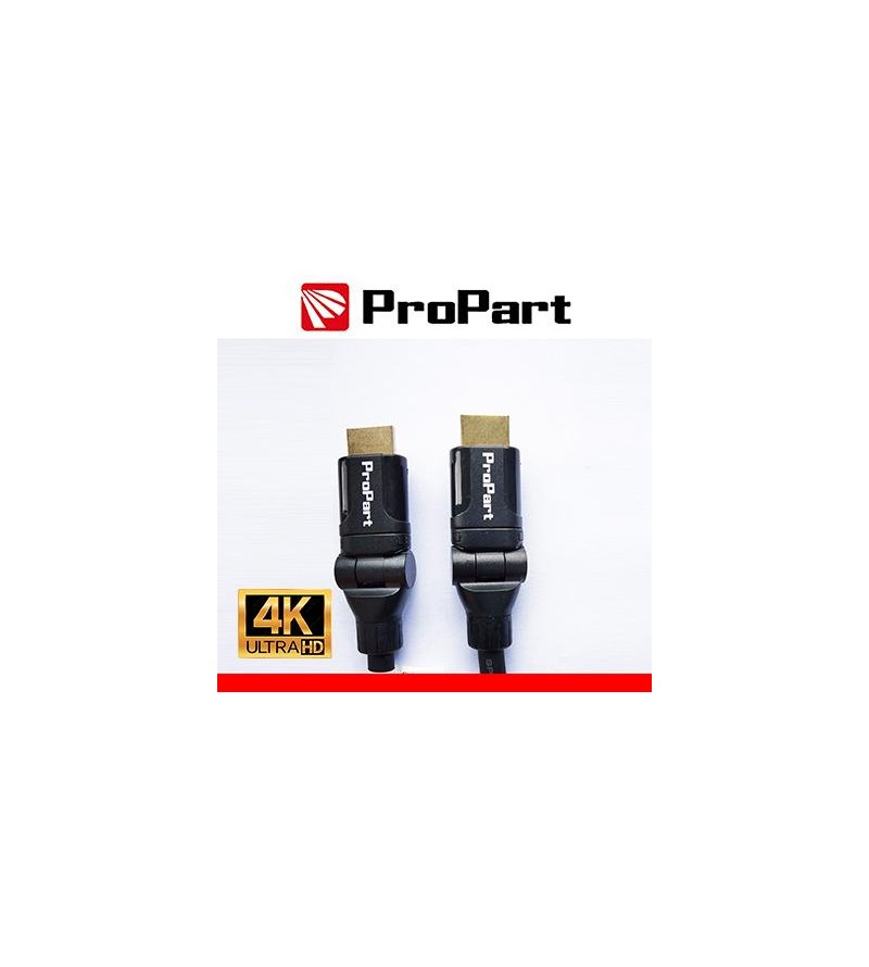 Cavo HDMI 2.0 High Speed 4K 3D Ether conn. 360° 3m SP-SP NER