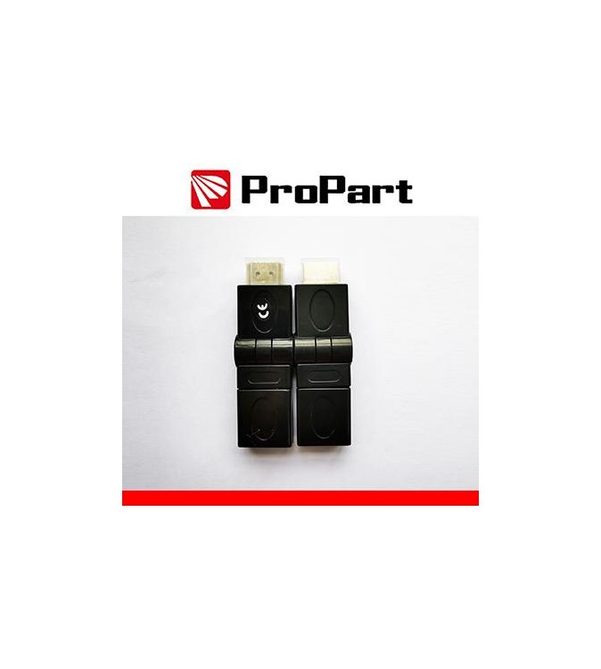 Adatt. Spina HDMI (19PIN) - Presa HDMI(19PIN) rotante dorato