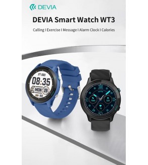 DEVIA Smart Watch WT3 IP67 modello Z123 Blu