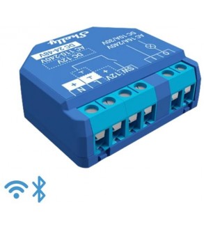 Shelly Plus 1 - Smart Relay contatto pulito 16A AC/DC WiFi/BT