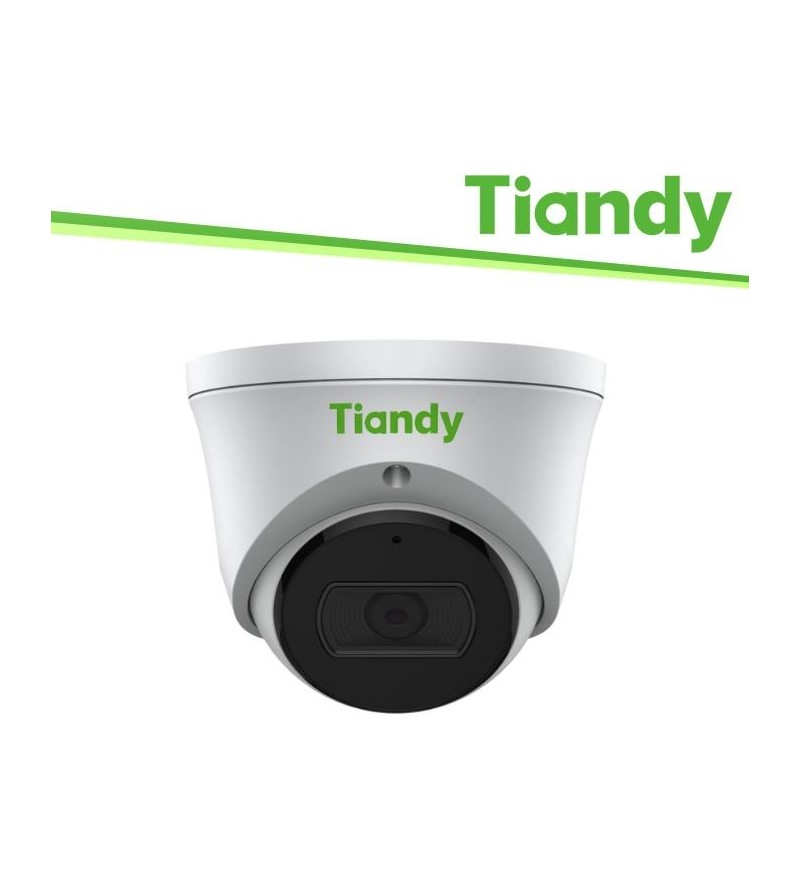 Tiandy Telecamera Turret Lite 8MP 4K 2.8mm Starlight, PoE, IP66 - TC-C38XS