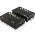 Kit TX-RX Extender HDMI, Over TCP/IP 120MT, (1:N) 1080p@60