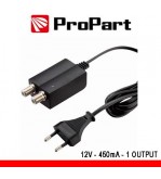 Alimentatore per amplificatori d'antennaTV 12V 450mA 1uscita