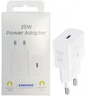 Caricabatteria Originale Samsung EP-T2510NWE 25W Bianco