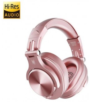 OneOdio Fusion A70 Hi-Res Cuffie DJ Wireless, Cavo e Microfono Rose Gold