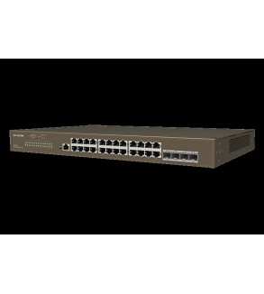 IP-COM Switch Gigabit cloud managed L3 - 28 porte (24 GE + 4 SFP)ProFi | G5328F