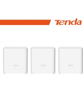Tenda Sistema Mesh Wi-Fi 6(AX1500) 2port GE -Kit 3 pz(fino 300 m²) | EX3(3-pack)