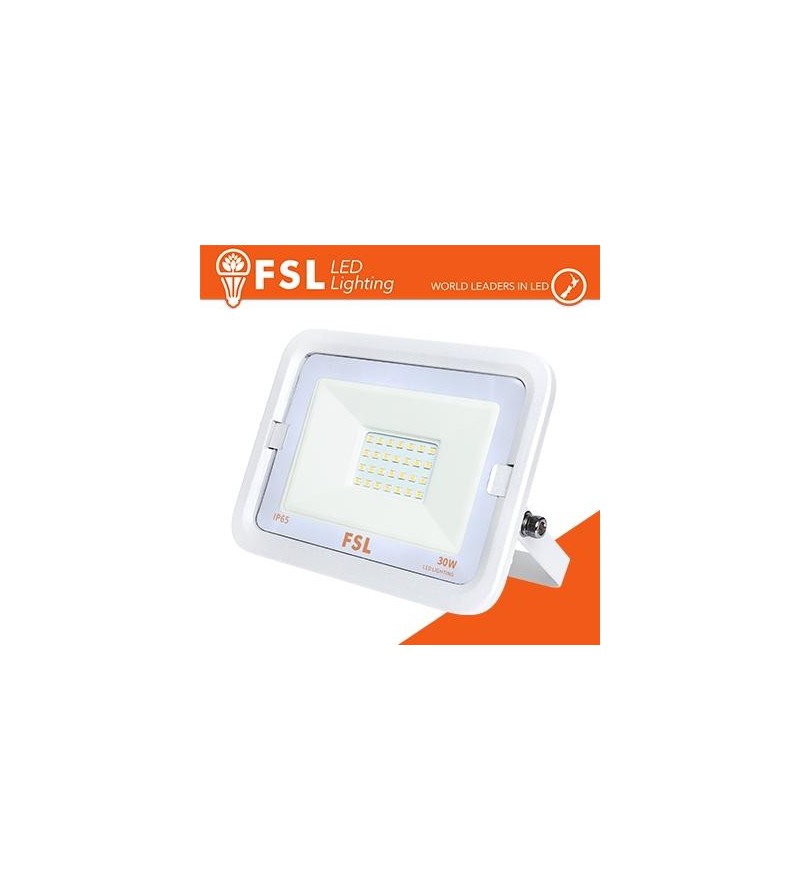 Proiettore per esterni Bianco 30W - IP65 115° 4000K