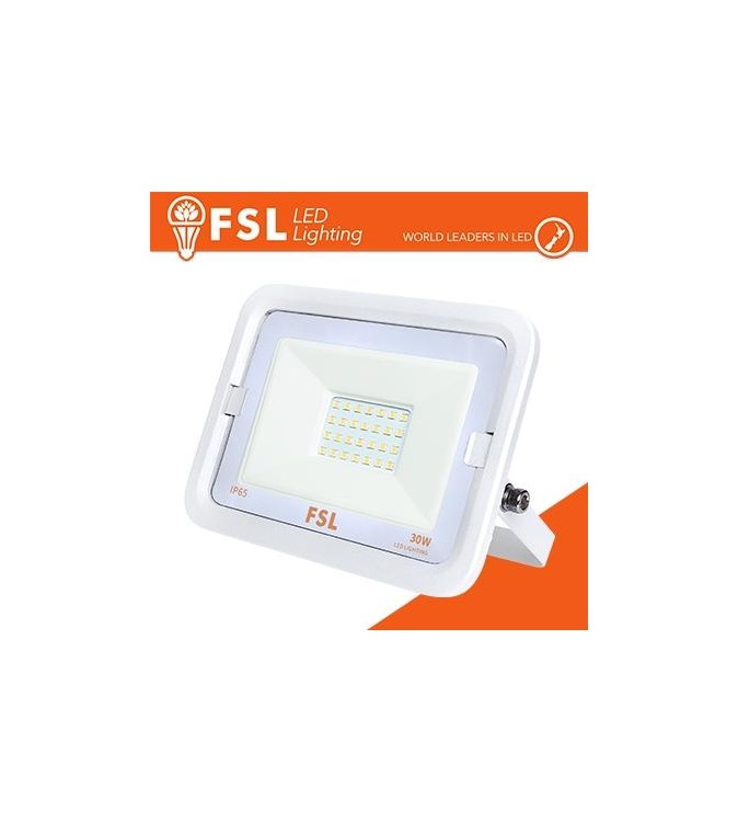 Proiettore per esterni Bianco 30W - IP65 115° 4000K